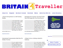 Tablet Screenshot of britain4travellers.com